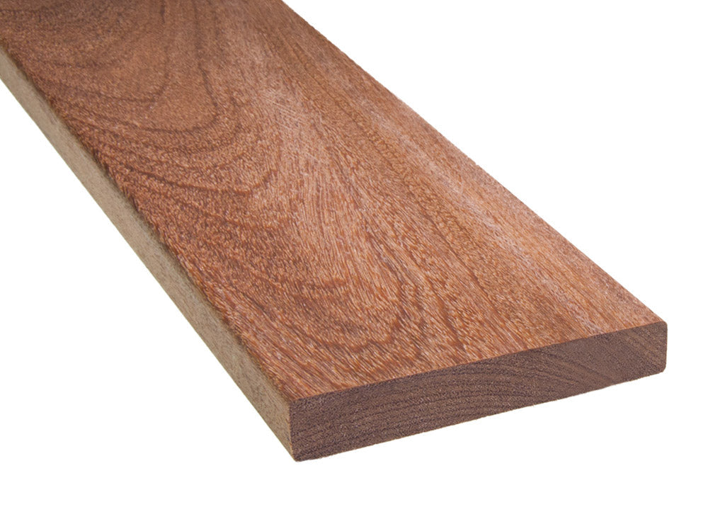 Cumaru Terrassendielen 21×145 mm glatt/glatt (Muster)
