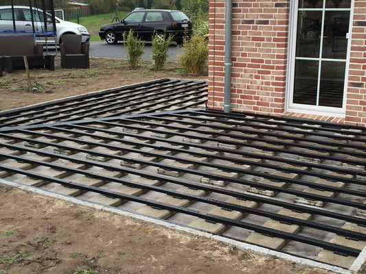 KAHRS WPC Unterkonstruktion, 30x50 mm, schwarz