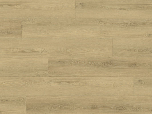 Hybridboden "Silent Step" LVT+EPC, 7,5x229x1830mm Eiche Beige, inkl. 1,5 mm Kork-Trittschall, Nutzschicht 0,55 mm, Nutzungsklasse 23/33, 2,51 m² / VE