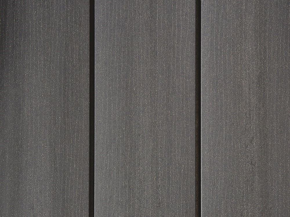 19x140 mm "Die Smarte Naturlinie", WPC, basaltgrau, geprägte Oberfläche, ungebürstet