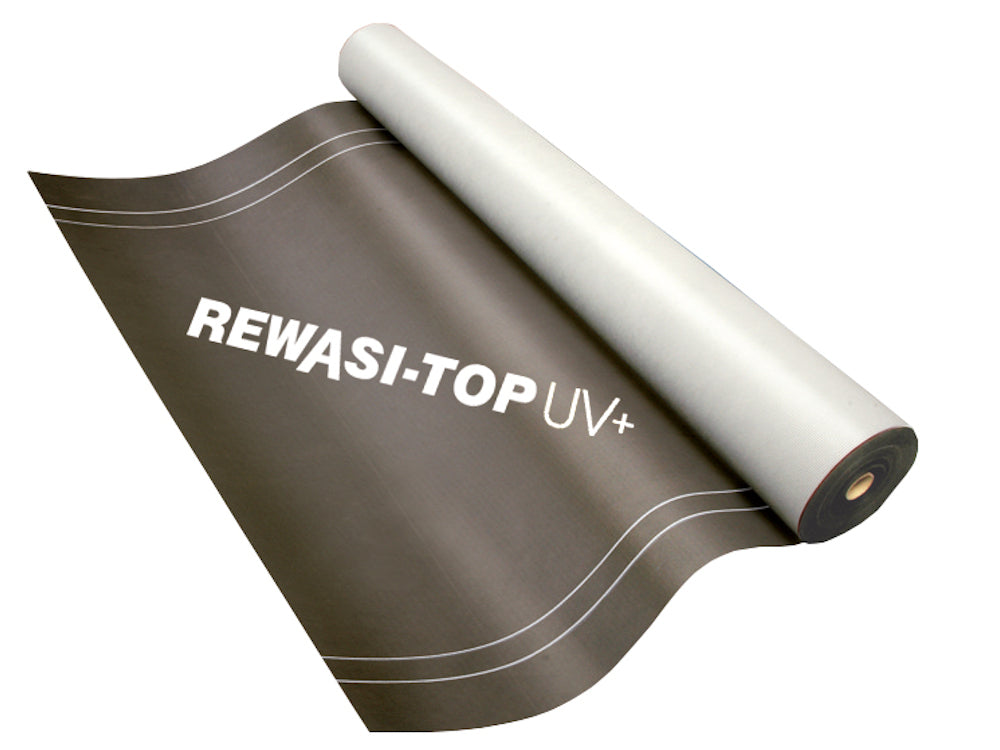 BWK allform Dachunterdeckbahn REWASI-TOP UV+ SK (Selbstklebekante) 130 g/m², 1,50x50m, 75 m²/Rolle