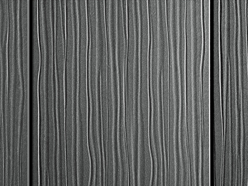 "Die Exklusive Large" WPC Terrassendielen, 21×245mm, Lavagrau, eins. gep., matt, Vollprofil