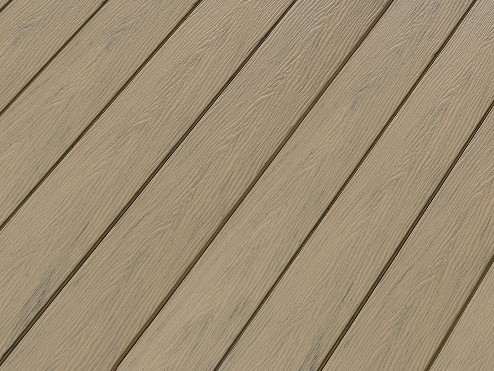 20x145 mm Kovalex® WPC-Massivdiele, Struktur/fein, Samtesche, mattiert, Vollprofil Längen: 1,00 bis 6,00m