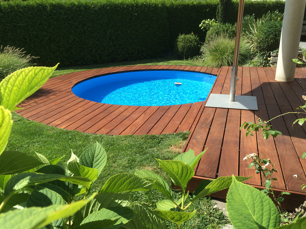 Ipe Terrassendielen, 19x85 mm, KD, glatt/glatt, aus Bolivien