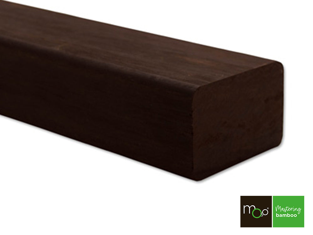 MOSO® Bambus Banklatten, 40x55 mm, Bamboo X-treme®, behandelt mit Sikkens WF 771 Ipe, Oberfläche gehobelt