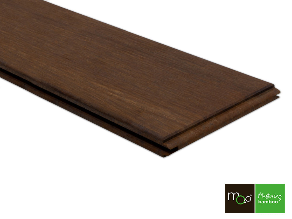 MOSO® Bambus Fassadenprofil Varibo, 18x137 mm, Bamboo X-treme®, unbehandelt