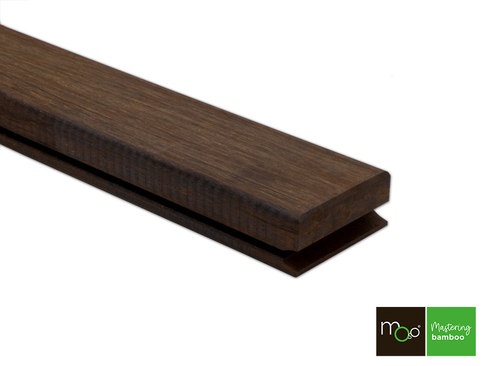 MOSO® Bambus Fassadenprofil Varibo, 30x65 mm, Bamboo X-treme®, unbehandelt