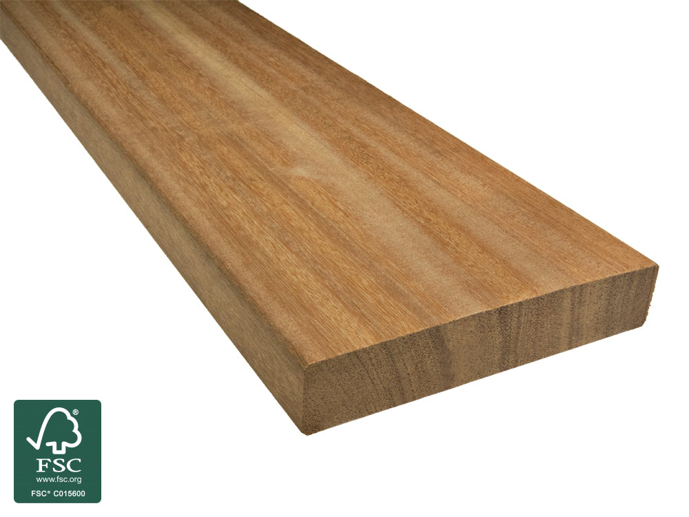 Bangkirai Terrassendielen, 25×145mm, KD, glatt/glatt, *PREMIUM* – Bild 7