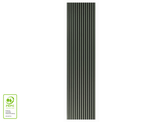 Akustikpaneel DecoLine, Salbei, 2400×561×19mm, 3-seitig foliert – Bild 2