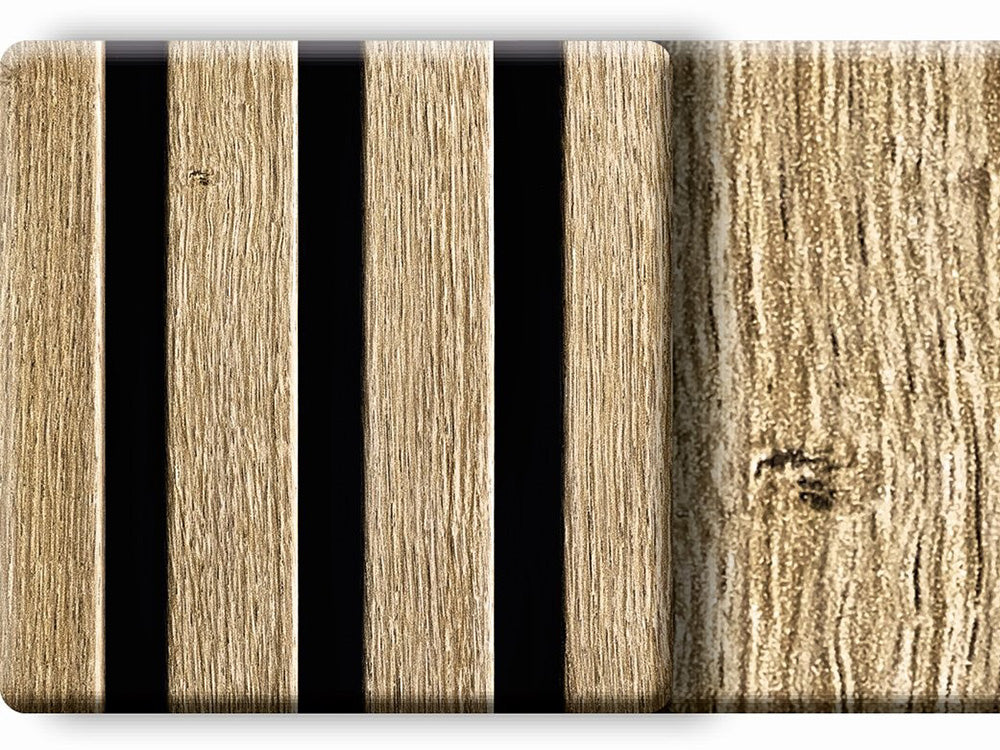 Akustikpaneel LuxLine, Eiche Amalfi, 2400×561×19mm, 3-seitig foliert – Bild 6