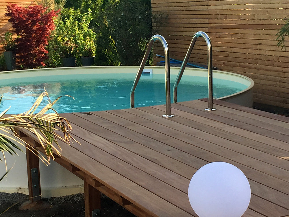 Cumaru Terrassendielen, 21x145 mm, KD, glatt/glatt