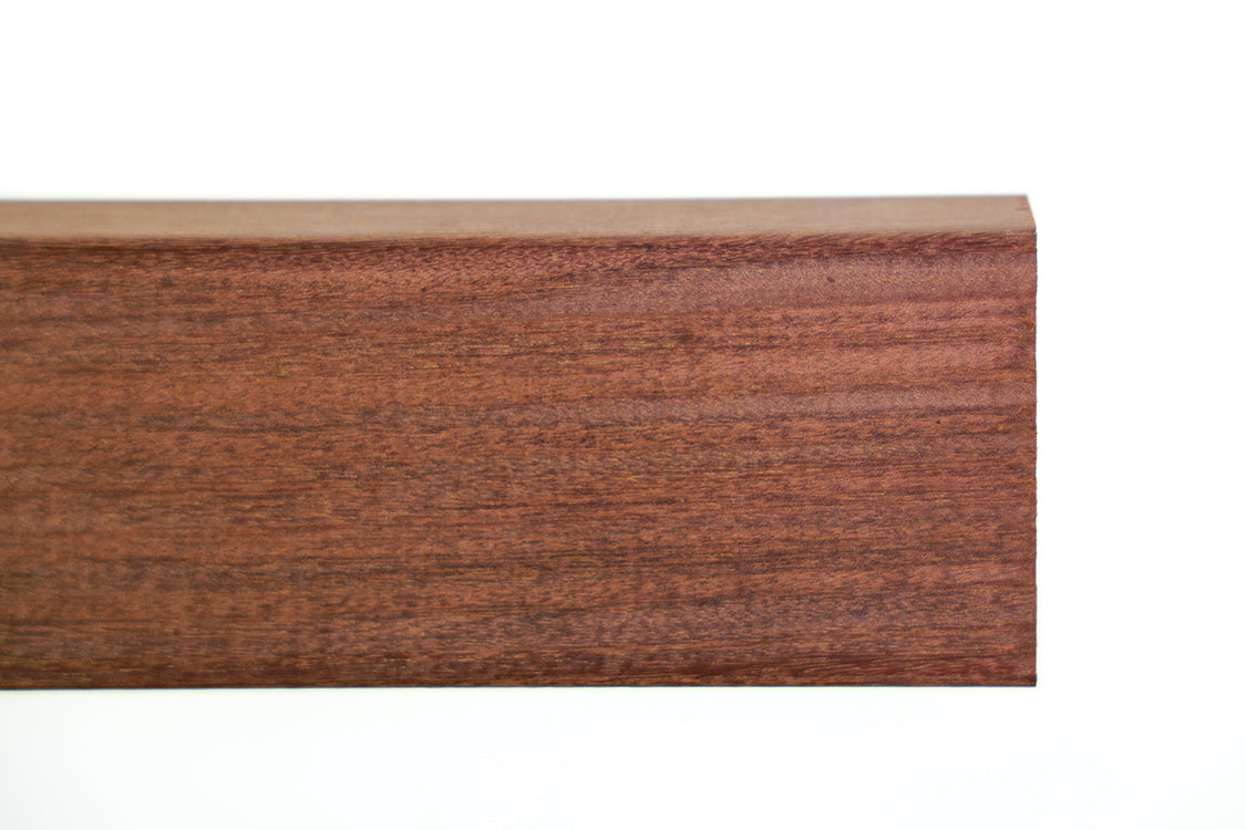 Ipe Rhombusleisten, 20x65 mm, AD 15° Schräge, gehobelt, Kanten gerundet