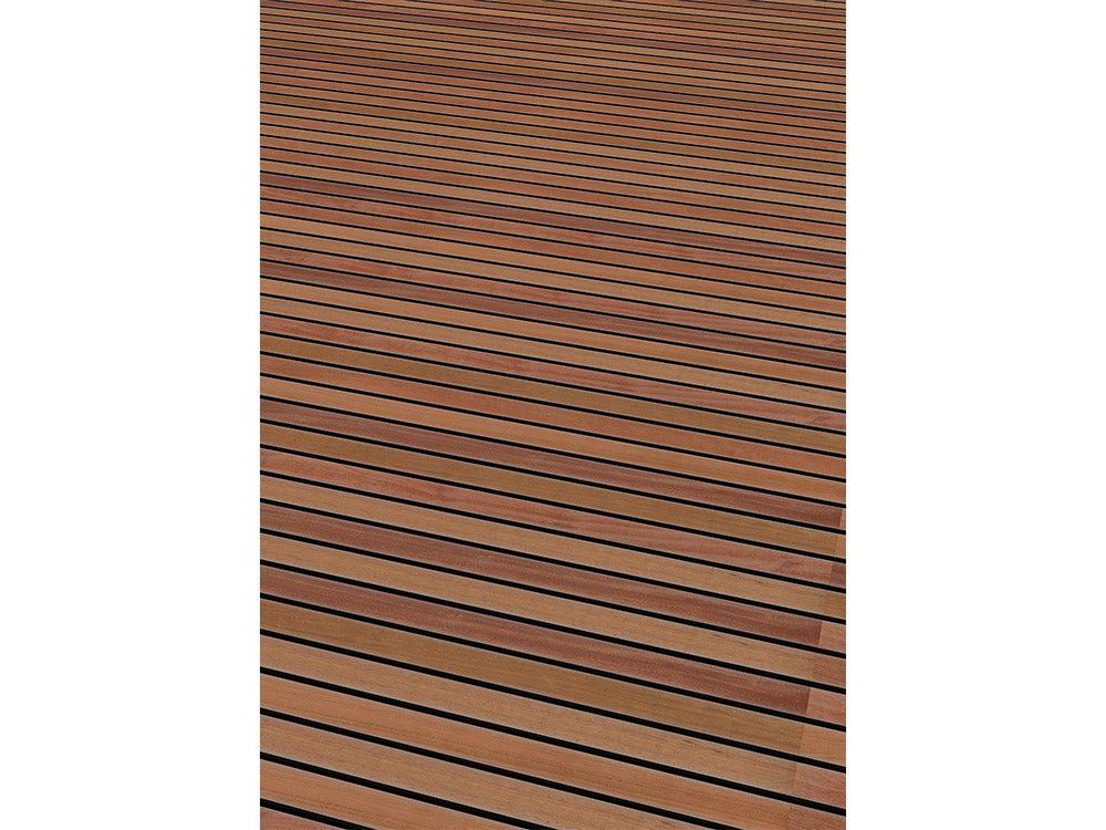 Ipe Rhombusleisten, 20x65 mm, AD 15° Schräge, gehobelt, Kanten gerundet