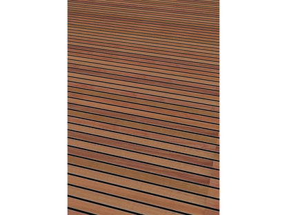 Ipe Rhombusleisten, 20x65 mm, AD 15° Schräge, gehobelt, Kanten gerundet