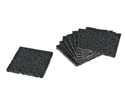 KAHRS Gummigranulat-Pads 60x60x3 mm, 50 Stk./Paket