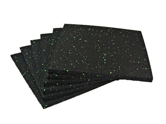 KAHRS Gummigranulat-Pads, 200x200x5 mm, 20 Stk./Paket