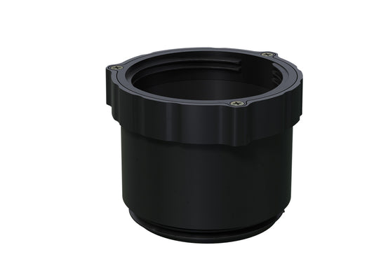 Karle & Rubner TERRACON Adapter für Terrassenlager, Polypropylen schwarz, 80 mm hoch