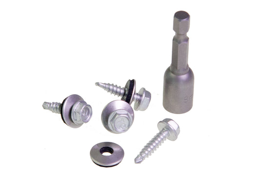 KAHRS Steckschlüsseleinsatz für Alu-UK Terrassenbohrschrauben 4,8x20 mm, mit Magnet, SW 8