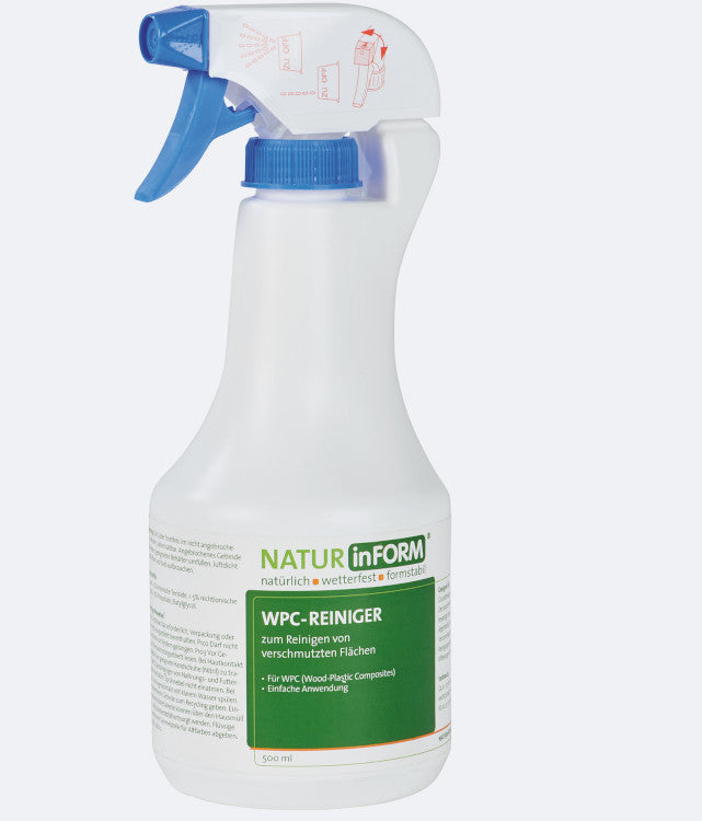 NATURinFORM WPC-Spezialreiniger, zum Reinigen von verschmutzten WPC- Flächen, 500 ml