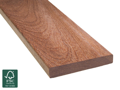 Cumaru Terrassendielen, 21×145mm, KD, glatt/glatt