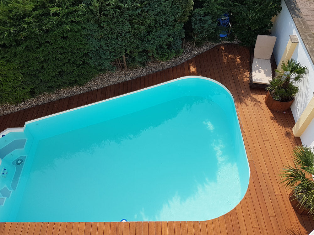 Bambus Terrassendielen, 20x140 mm, CoBAM® "Standard", grob/fein, coffee vorgeölt