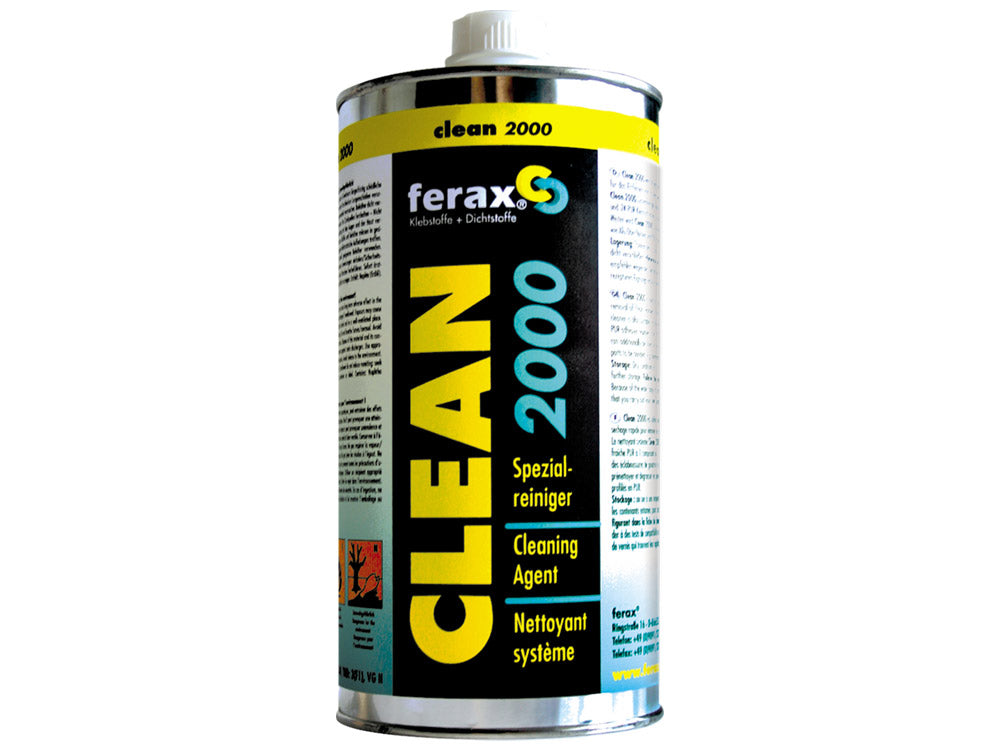 Montagekleber-Universalreiniger ferax CLEAN 2000, nicht anlösend, 1 L