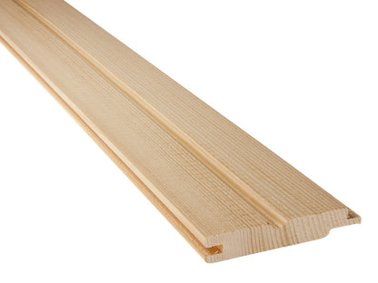 Weißtanne Softline-Saunaholz, 16x96 mm, unbehandelt, massiv