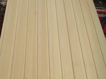 Weißtanne Softline-Saunaholz, 16x96 mm, unbehandelt, massiv