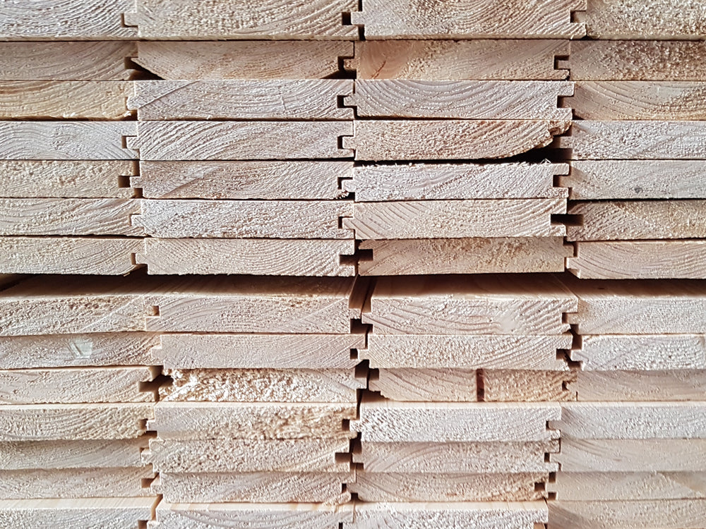 Fichte/Tanne Rauspund, 21x121 mm, KD, egalisiert, Nut+Feder