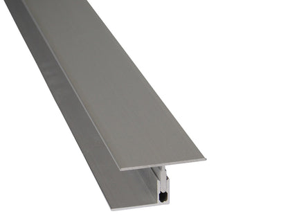 Kovalex® Aluminium-Übergangsprofil, 23x60 mm, inkl. Grundprofil, Länge: 2,50 m