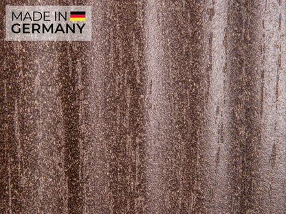 26x138 mm "Die Beliebte select", WPC Terrassendielen, beidseitig gebürstet, braun gewellt/fein, Vollprofil