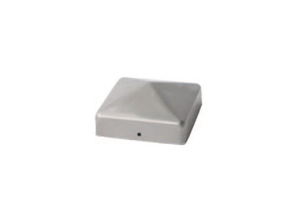 Pfostenkappe "Pyramide", Edelstahl, für 90x90 mm Pfosten