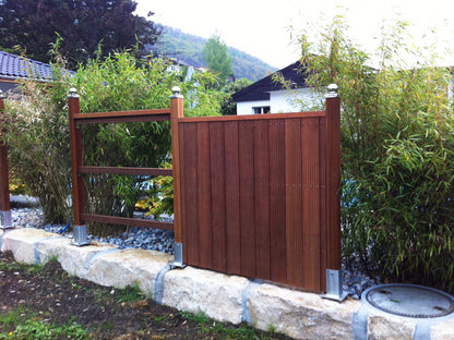 Pfostenkappe "Kugel", Stahl verzinkt, für 90x90 mm Pfosten