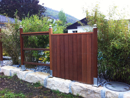 Pfostenkappe "Kugel", Stahl verzinkt, für 90x90 mm Pfosten