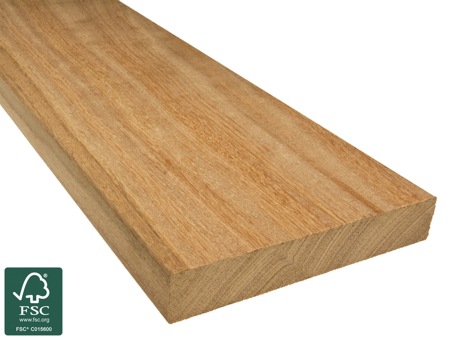 Cumaru Terrassendielen, 25×145mm, KD, glatt/glatt – Bild 4