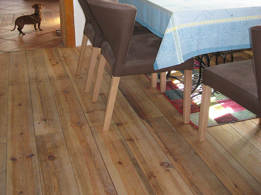 KAHRS Massivholzdielen, Seekiefer, 21x176 mm, Natur, honig naturgeölt mit Microfase