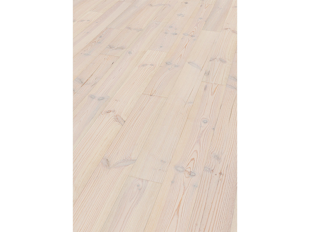 KAHRS Massivholzdielen, Seekiefer, 21×176mm, Natur, weiß naturgeölt, gebürstet rundum Nut & Feder, mit Microfase