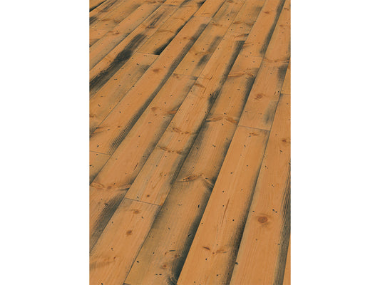 KAHRS Massivholzdielen, Seekiefer, 21x176 mm, Natur, sepia naturgeölt, gealtert rundum Nut & Feder, mit Microfase