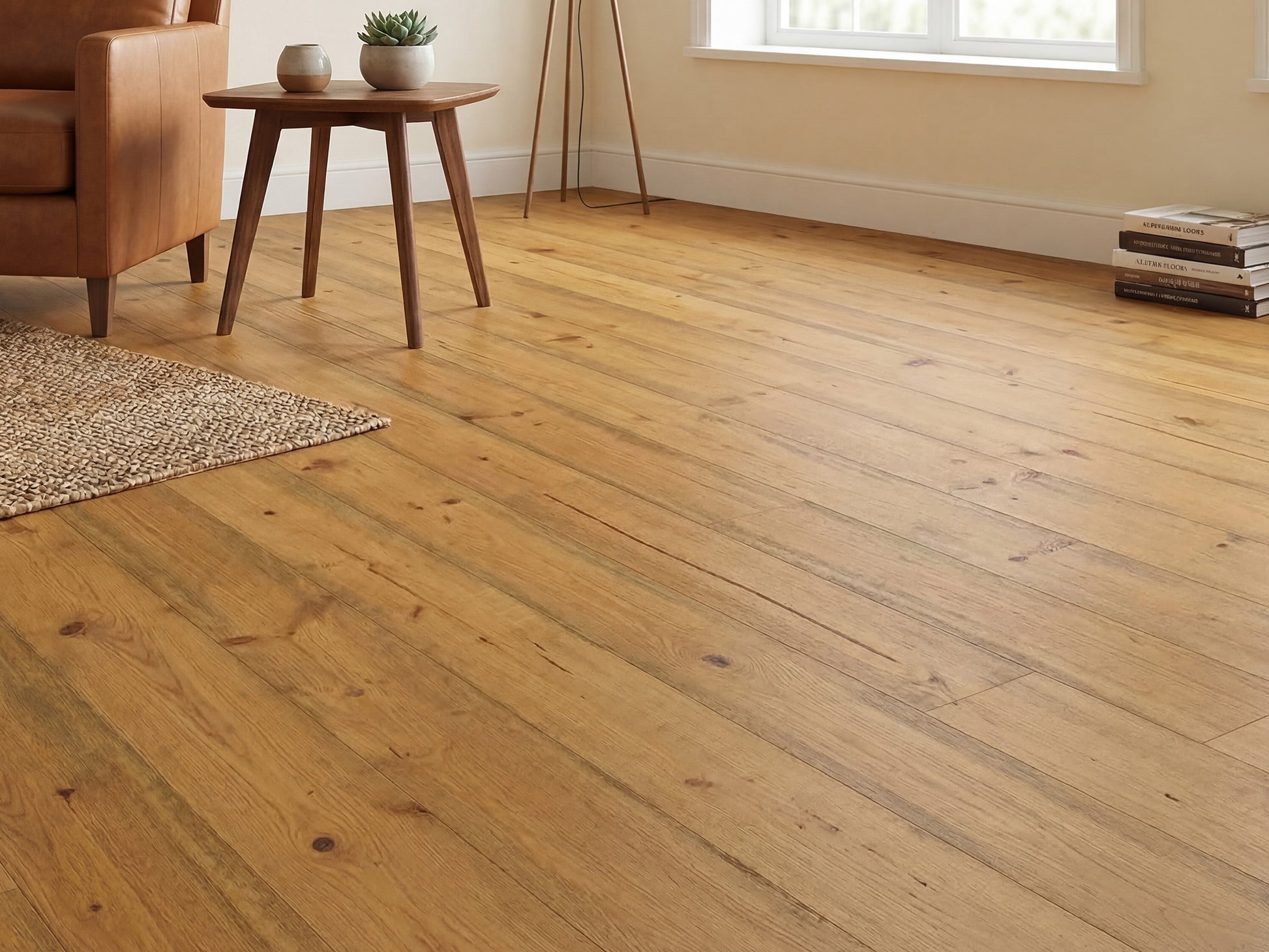KAHRS Massivholzdielen, Seekiefer, 21×176mm, Natur, praline naturgeölt, gealtert rundum Nut & Feder, mit Microfase – Bild 4