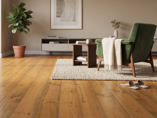 KAHRS Massivholzdielen, Seekiefer, 21x176 mm, Natur, praline naturgeölt, gealtert rundum Nut & Feder, mit Microfase