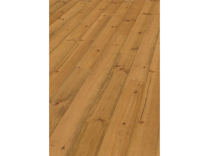 KAHRS Massivholzdielen, Seekiefer, 21×176mm, Natur, praline naturgeölt, gealtert rundum Nut & Feder, mit Microfase – Bild 8