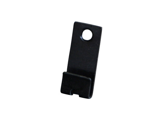 NATURinFORM Anfangs-/Endklammer für "Die Gestaltende", Edelstahl schwarz mit Schrauben 4,2x20 mm, 10 Stück/Beutel