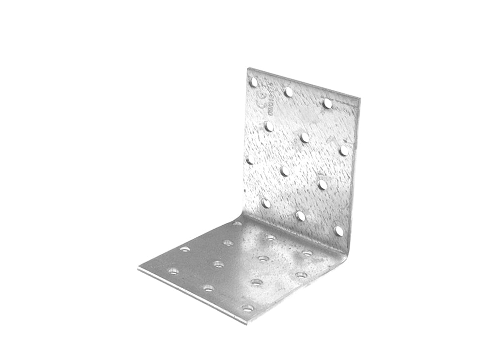 Winkelverbinder verzinkt 80x80x60mm Stärke: 2mm