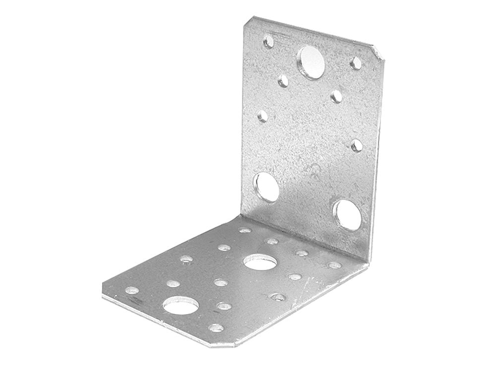 Winkelverbinder verzinkt 90x90x65mm Stärke: 2,5mm