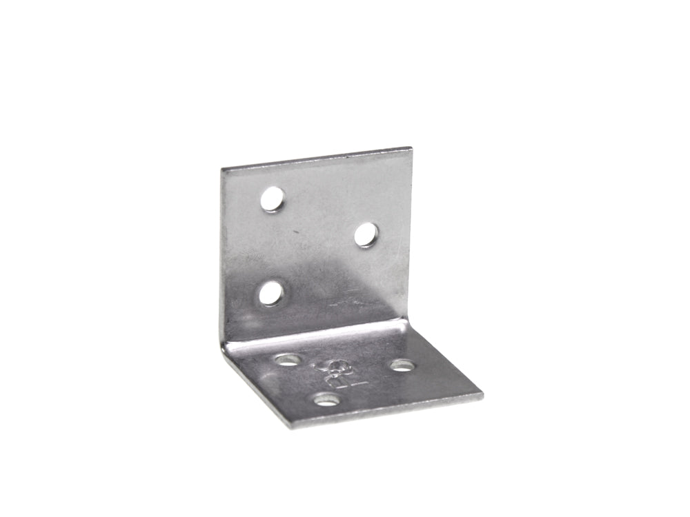 Winkelverbinder Edelstahl V2A 40x40x40mm Stärke: 2mm