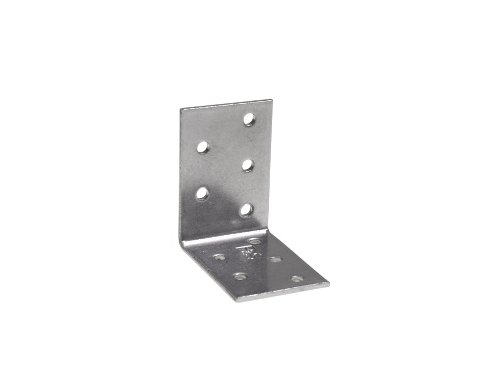 Winkelverbinder Edelstahl V2A 60x60x40mm Stärke: 2,5mm