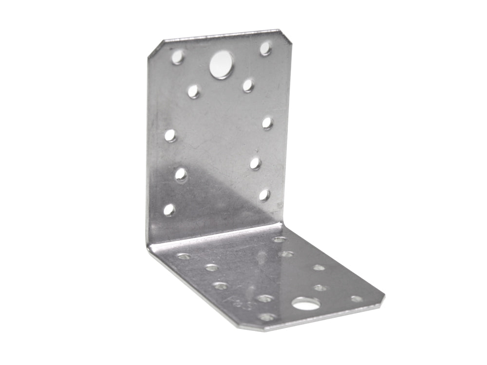 Winkelverbinder Edelstahl V2A 90x90x65mm Stärke: 2,5mm