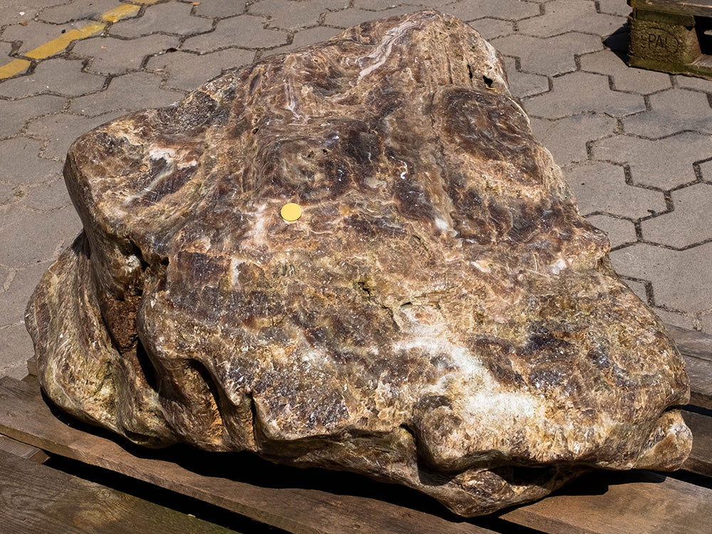 Calcit Naturstein, Gartenstein