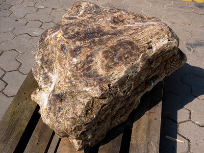 Calcit Naturstein, Gartenstein