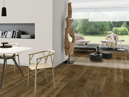 KAHRS Parkett Eiche "Prestige" Markant, geräuchert, naturgeölt, gebürstet, Klick, 14/3×190×1900mm, 1 Paket = 2,890 m²